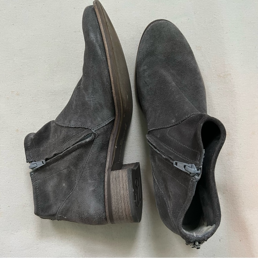 Paul Green suede zip boots